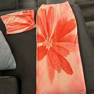 NWOT SHEIN Two Piece Floral Set